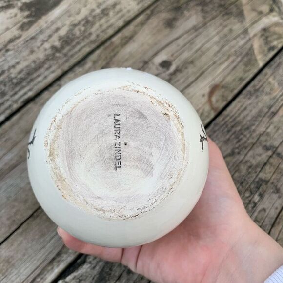 Laura Zinder Rooster Canister w/ Lid - Picture 3 of 4